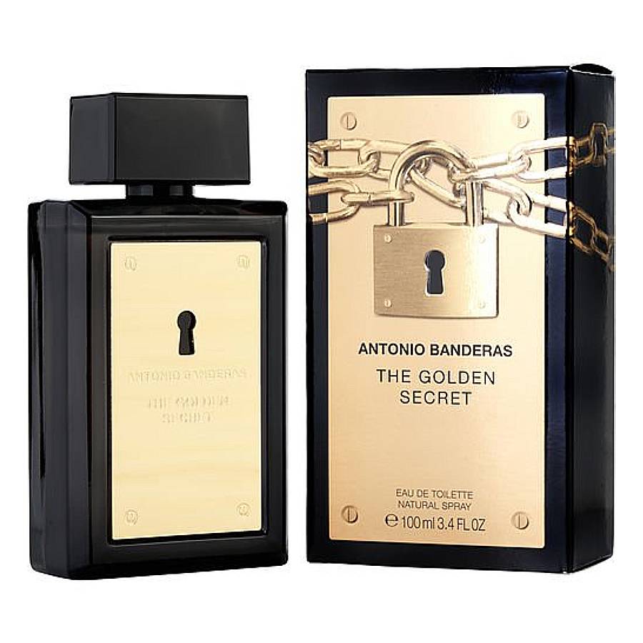 Antonio Banderas Mens The Golden Secret Eau de Toilette Spray