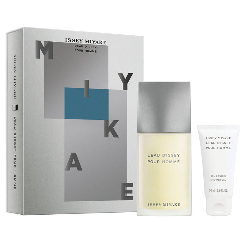 Issey Miyake L'Eau d'Issey Pour Homme 75ml EDT Spray & 50ml Shower Gel Gift Set (Packaging may vary)