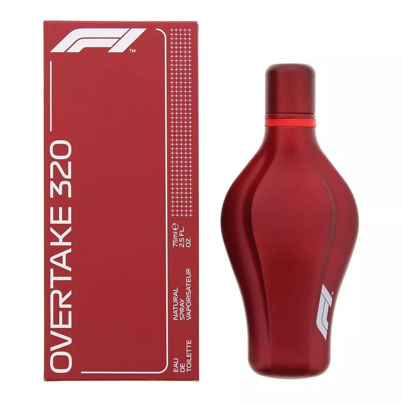 F1 Parfums Overtake 320 Eau de Toilette 75ml