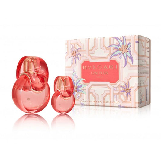 Bvlgari Omnia Coral 100ml EDT Spray & 15ml EDT Spray Gift Set