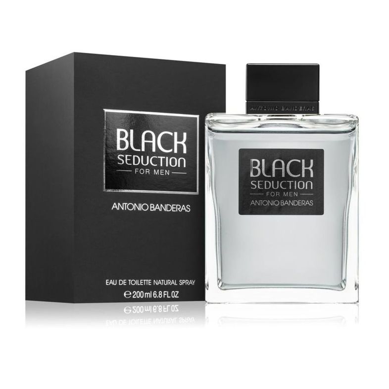 Antonio Banderas Seduction Black Eau de Toilette Spray 200ml