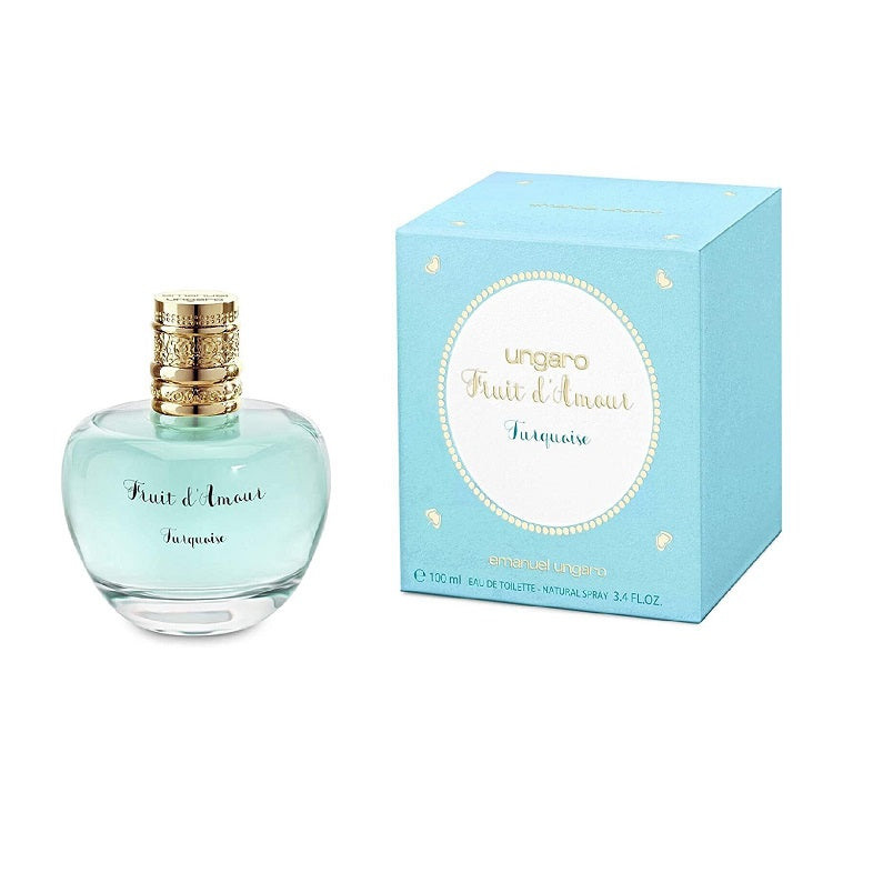 Emanuel Ungaro Fruit D'Amour Turquoise Eau De Toilette 100 ml